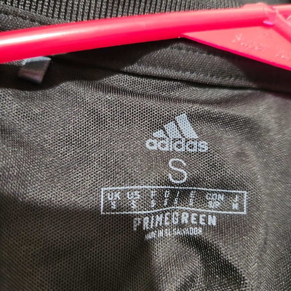 Adidas Primegreen Polo Shirt Small Black Golf Shirt Lightweight. New - Picture 6 of 9